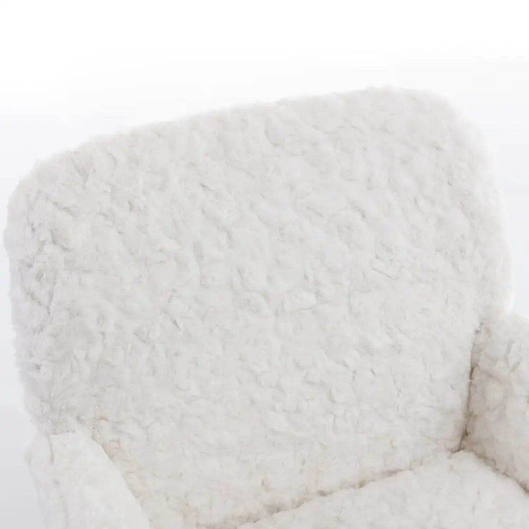 MLNshops Adjustable Home Office Chair in White