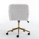 MLNshops Adjustable Home Office Chair in White