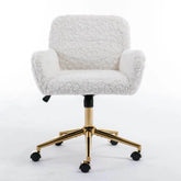 MLNshops Adjustable Home Office Chair in White
