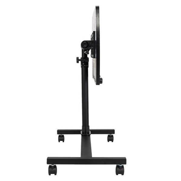 MLNshops Adjustable Rolling Computer Desk - Black Design