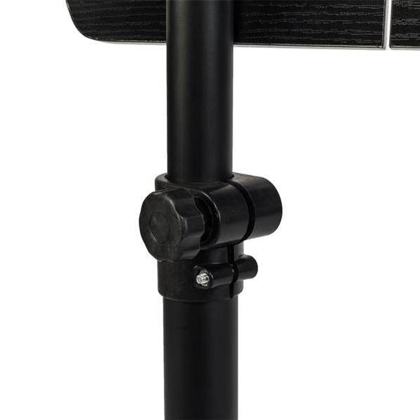 MLNshops Adjustable Rolling Computer Desk - Black Design