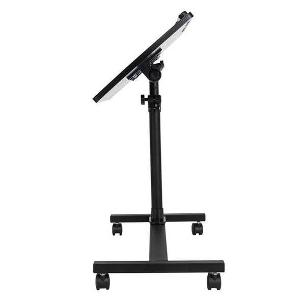 MLNshops Adjustable Rolling Computer Desk - Black Design