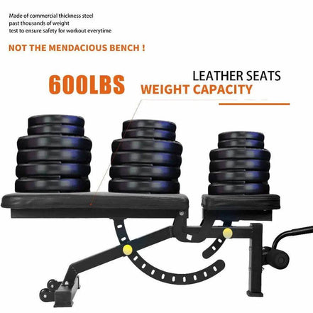 MLNshops Adjustable Weight Bench for Home Fitness