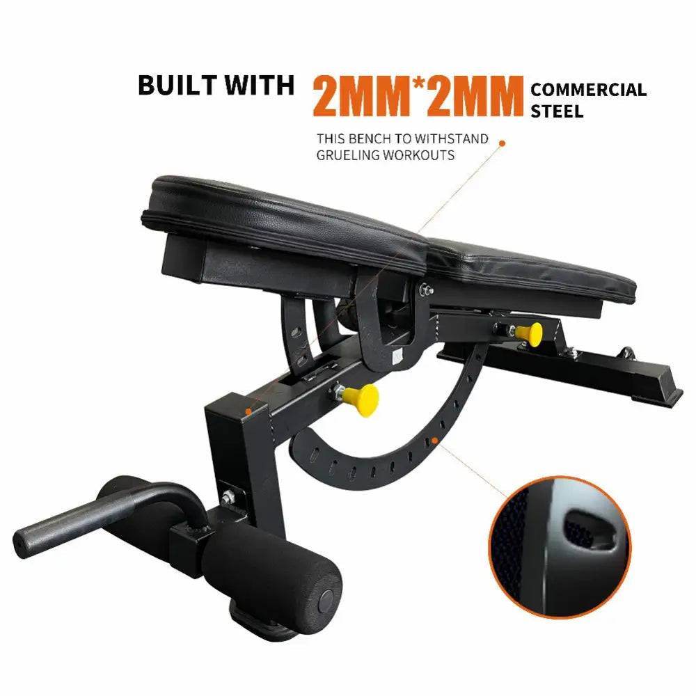 MLNshops Adjustable Weight Bench for Home Fitness