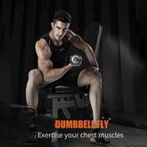 MLNshops Adjustable Weight Bench for Home Fitness
