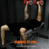 MLNshops Adjustable Weight Bench for Home Fitness