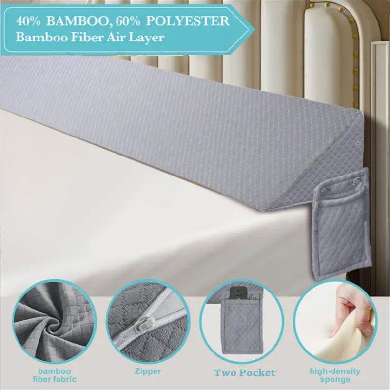 Bamboo Fiber and Polyester Air Layer Wedge Pillow Material