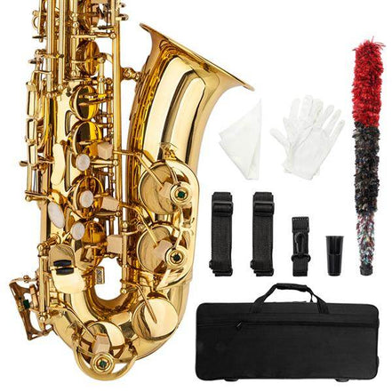 mlnshops Alto Saxophone for Beginners - Quality Brass Instrument