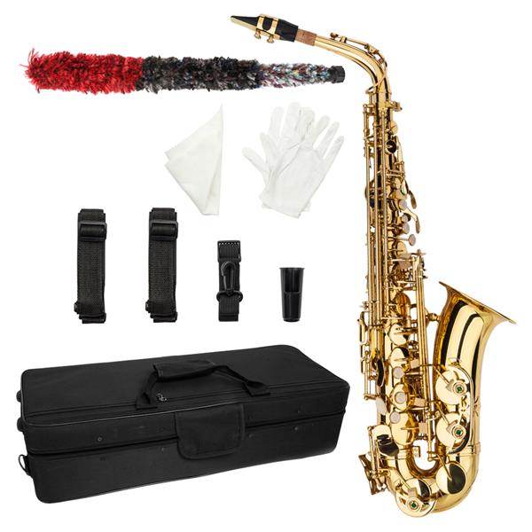 mlnshops Alto Saxophone for Beginners - Quality Brass Instrument