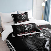 MLNSHOPS Angel Print Duvet Cover Queen Set
