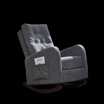 MLNshops Antique Gray Recliner Armchair for Comfort