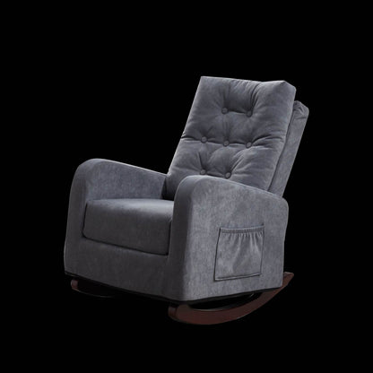 MLNshops Antique Gray Recliner Armchair for Comfort