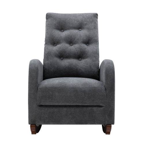MLNshops Antique Gray Recliner Armchair for Comfort