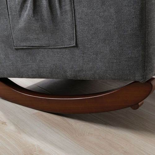 MLNshops Antique Gray Recliner Armchair for Comfort