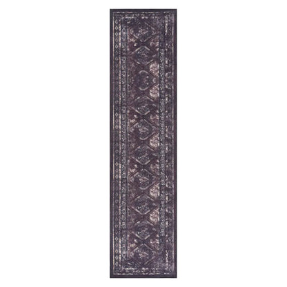 Area Rugs, Washable Rug, Low-Pile, Non-Slip, Non-Shedding, Foldable, Kid&Pet Friendly - Area Rugs for living room, bedroom, kitchen, dining room 2'6'' x 10') MLNshops]