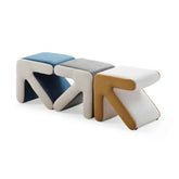 MLNshops Arrow Design Kids Stool Modern Seat Bench