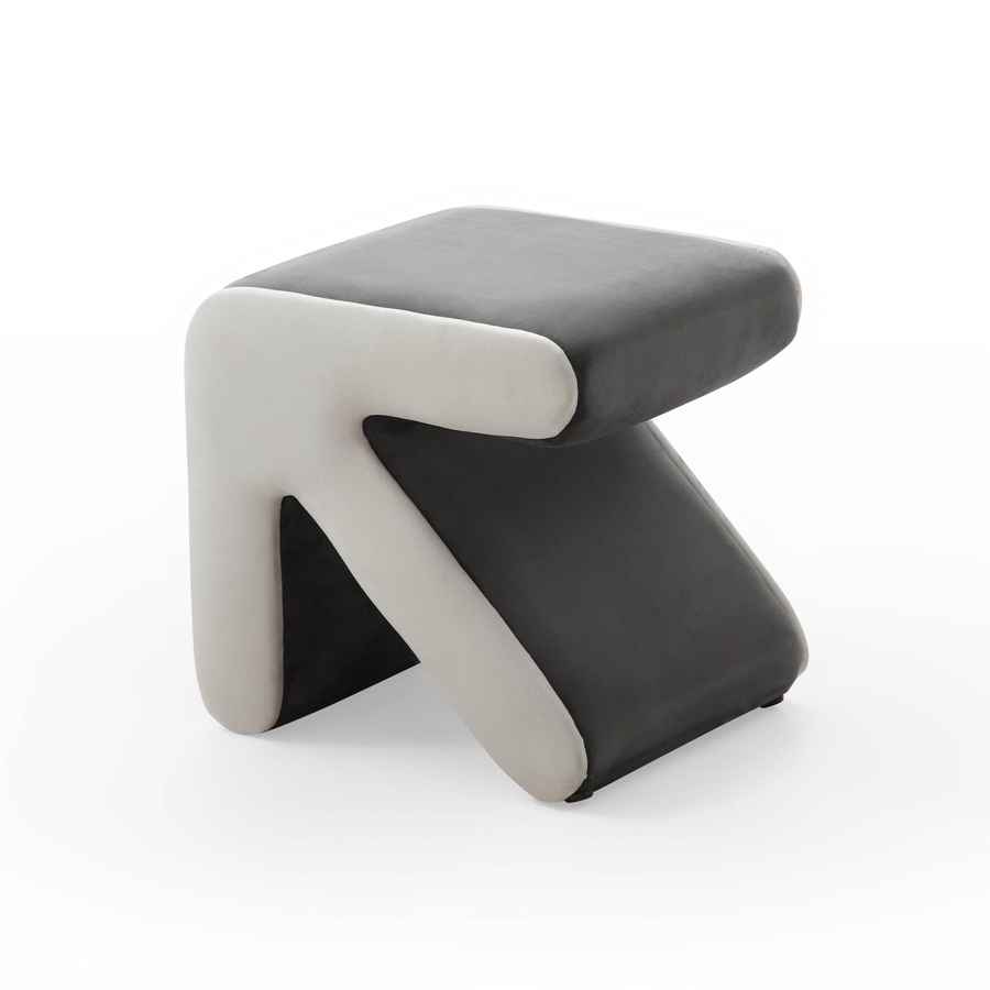 MLNshops Arrow Design Kids Stool Modern Seat Bench