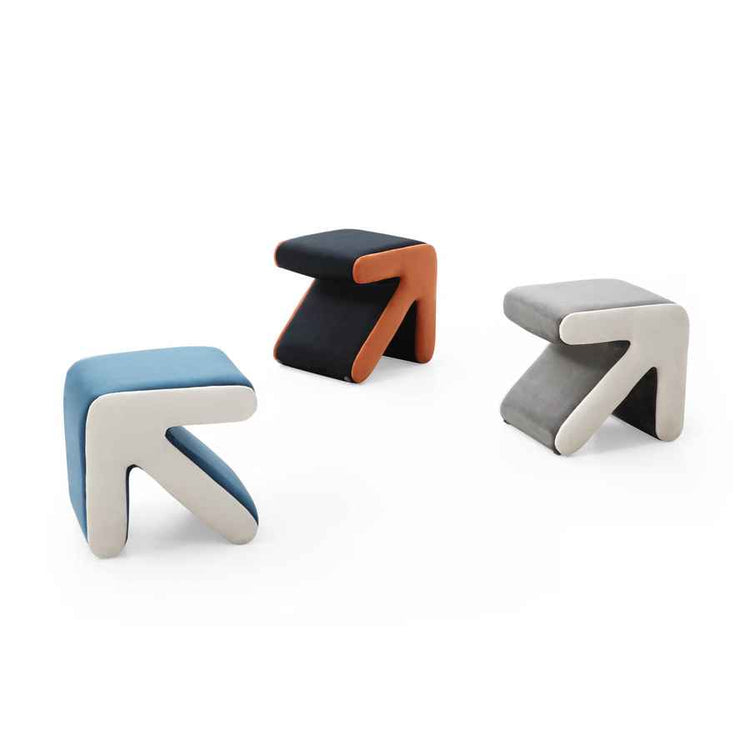 MLNshops Arrow Design Kids Stool Modern Seat Bench