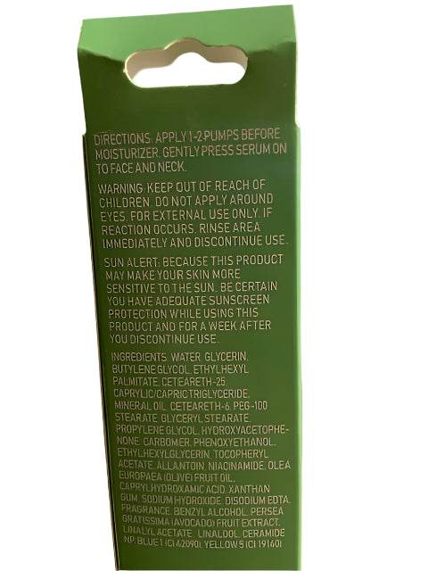 b-pure Glow Up Renewing Serum with Avocado Extract