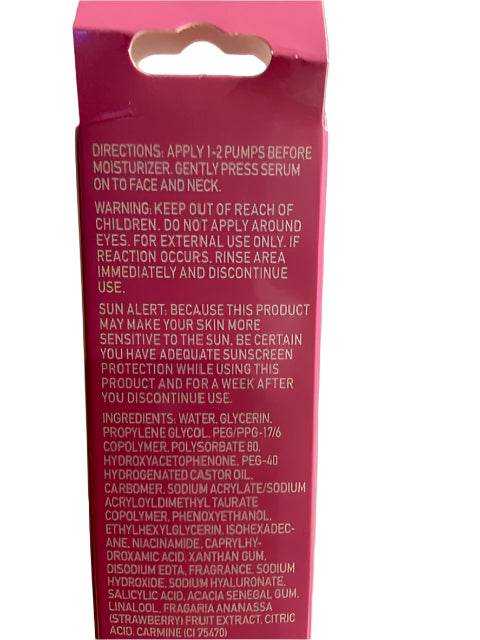 b-pure Glow Up Strawberry Extract Serum for Smooth Skin