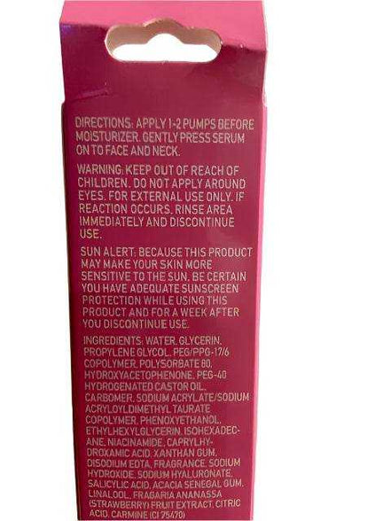 b-pure Glow Up Strawberry Extract Serum for Smooth Skin