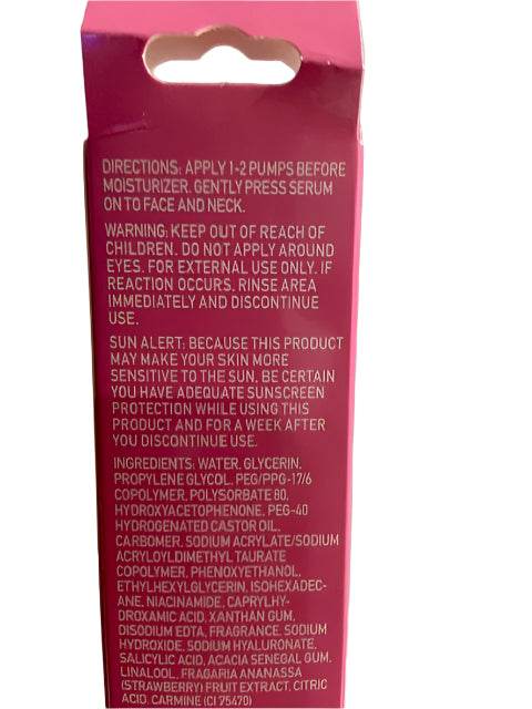 b-pure Glow Up Strawberry Extract Serum for Smooth Skin