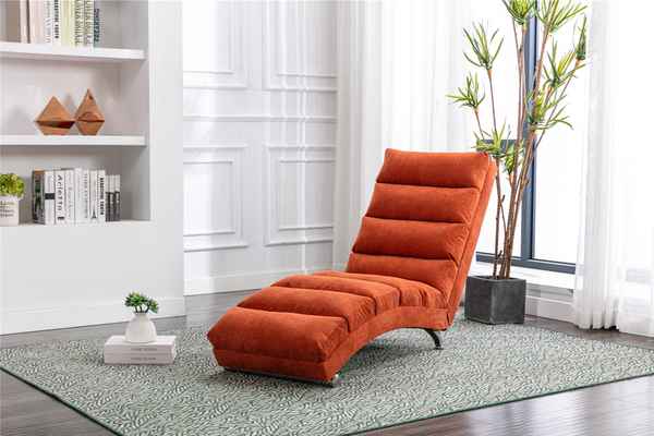 Ergonomic Linen Massage Chaise Lounge for Comfort