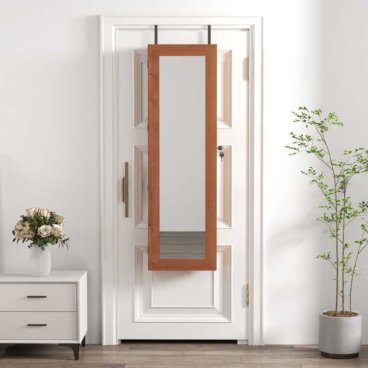 Jewelry Armoire with Mirror and LED