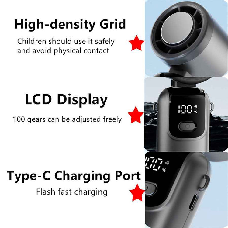 Product with features highlighted on a white background
