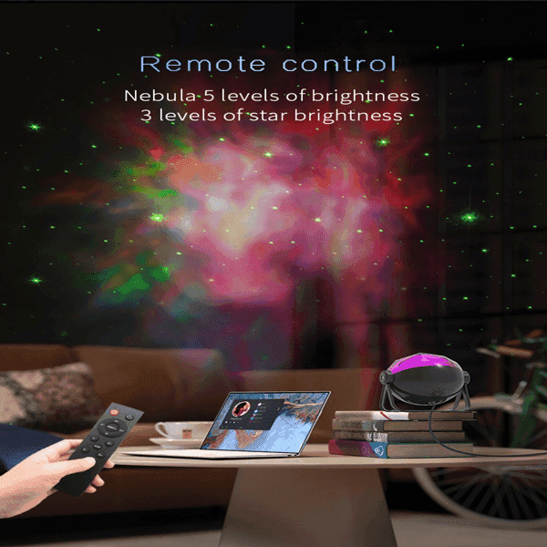mlnshops Black Starry Sky galaxy projector lamp for bedroom