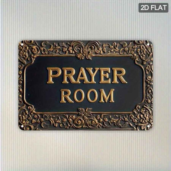 Decorative sign with &