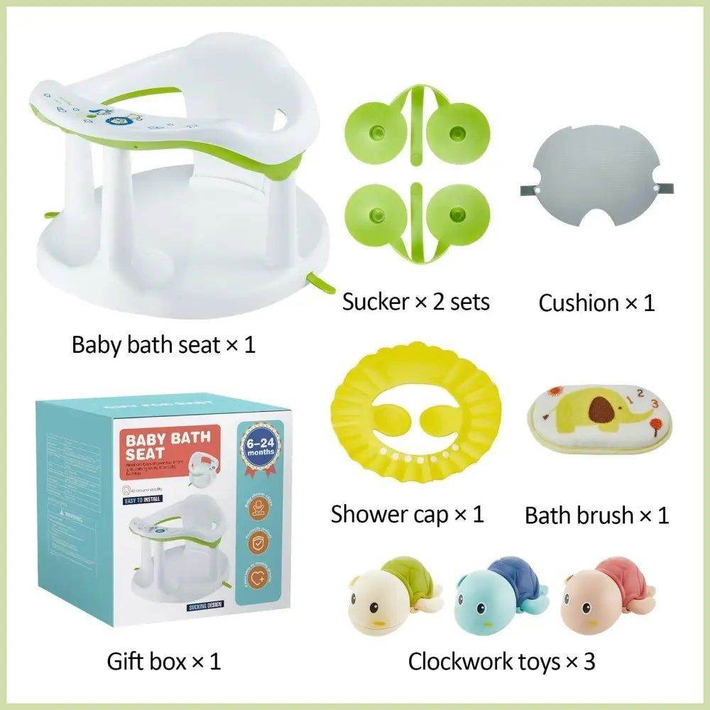 mlnshops Baby Bath Chair for Safe Infant Bathing