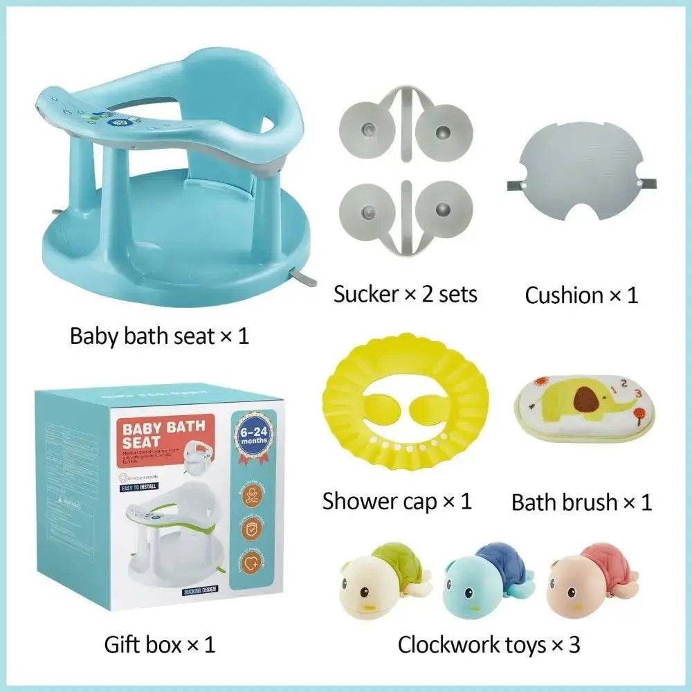 mlnshops Baby Bath Seat for Newborns - Safe & Comfortable - MLNshops