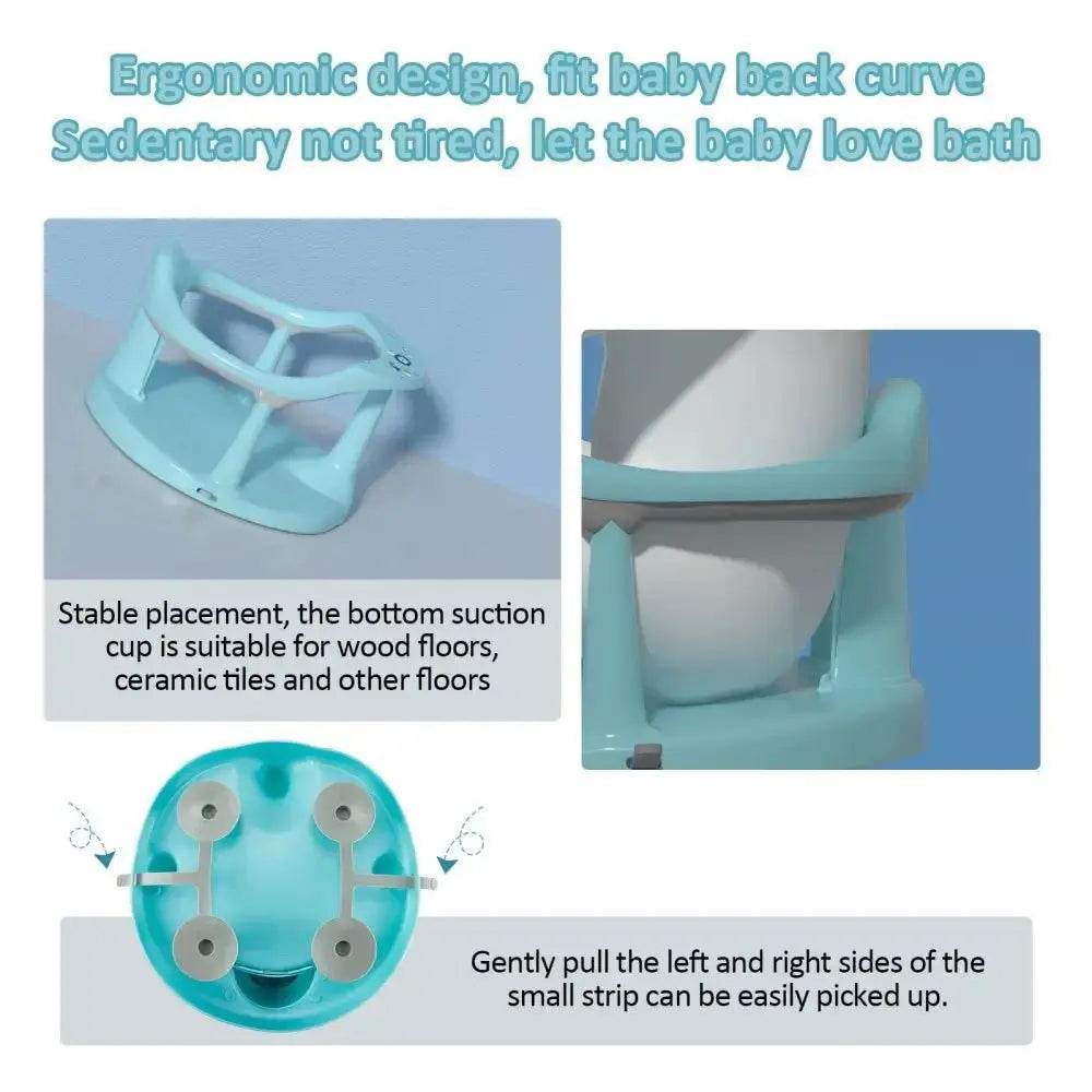 mlnshops Baby Bath Seat for Newborns - Safe & Comfortable - MLNshops