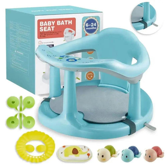 mlnshops Baby Bath Seat for Newborns - Safe & Comfortable
