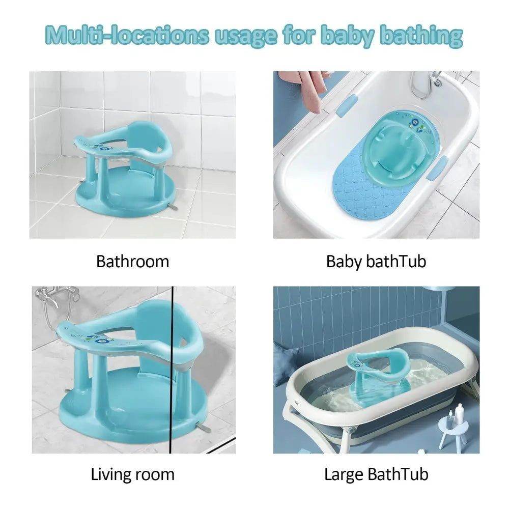 mlnshops Baby Bath Seat for Newborns - Safe & Comfortable - MLNshops