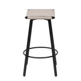 MLNshops Backless Counter Height Bar Stools Set of 2