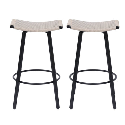 MLNshops Backless Counter Height Bar Stools Set of 2