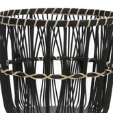 MLNshops Bamboo Planters Set for Stylish Home Decor