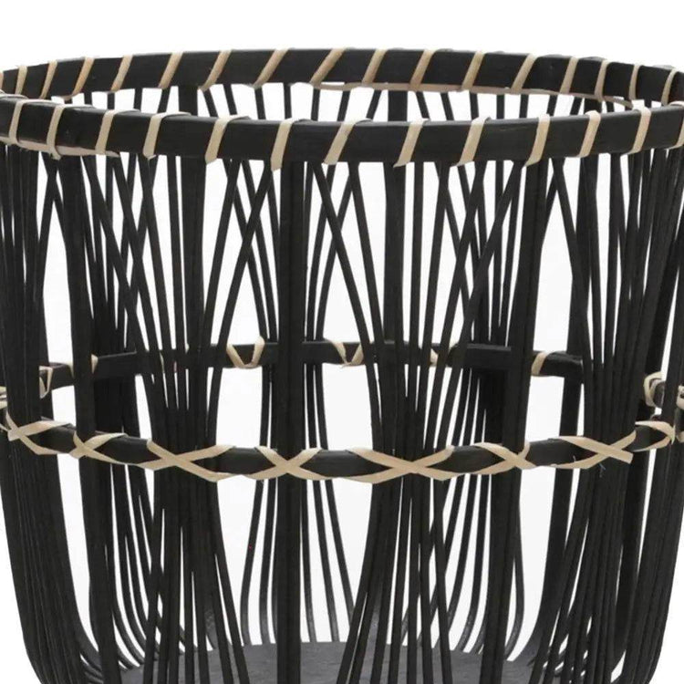 MLNshops Bamboo Planters Set for Stylish Home Decor