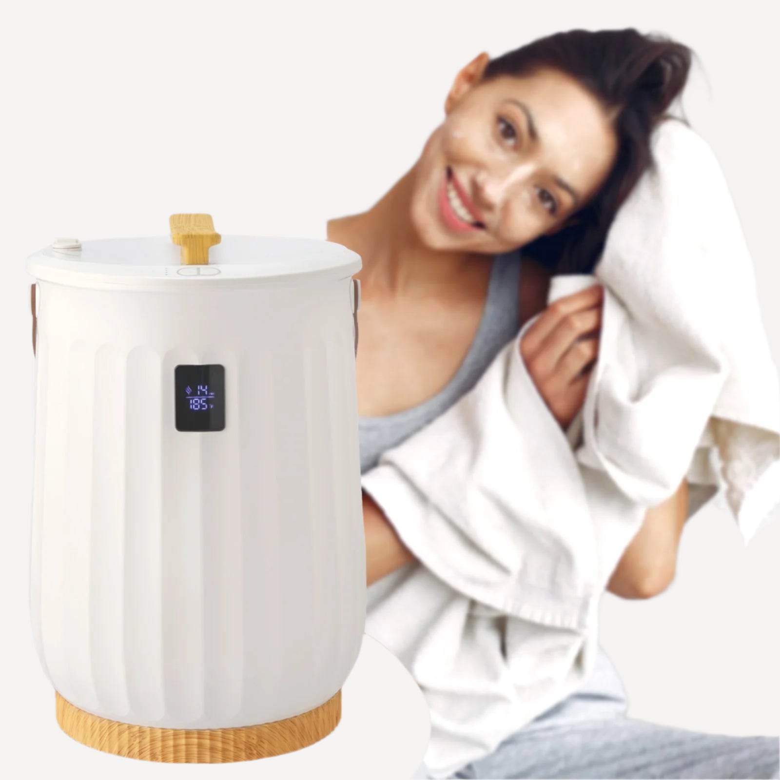 MLNshops Bath Towel Heater with Digital Display Default Title