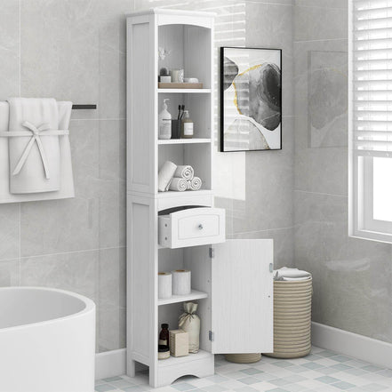 MLNshops Bathroom Cabinet with Drawer for Stylish Storage