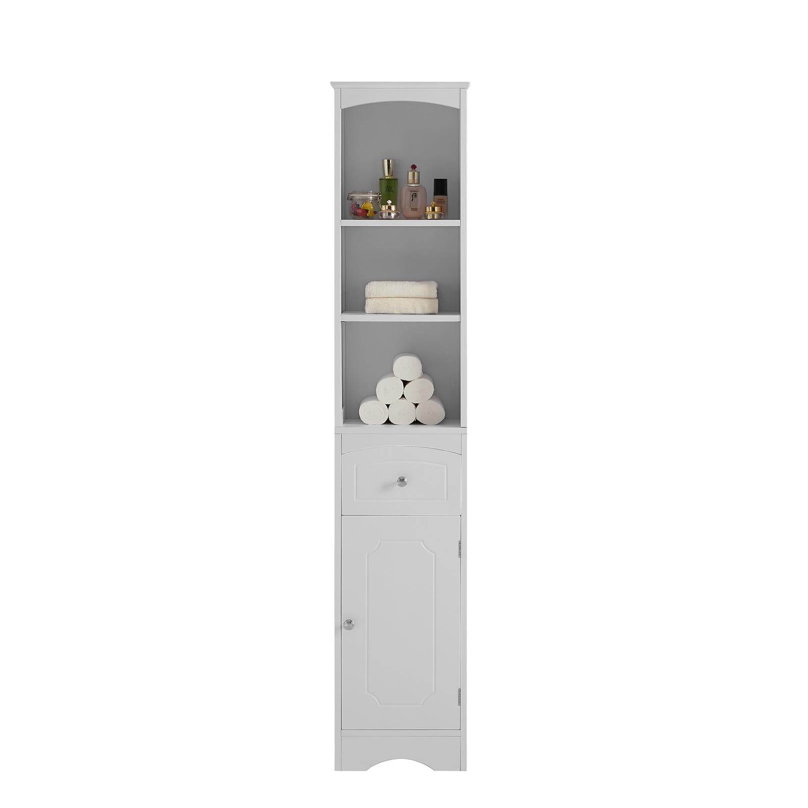 MLNshops Bathroom Cabinet with Drawer for Stylish Storage Default Title