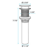MLNshops Bathroom Sink Drain Stopper - Durable Metal