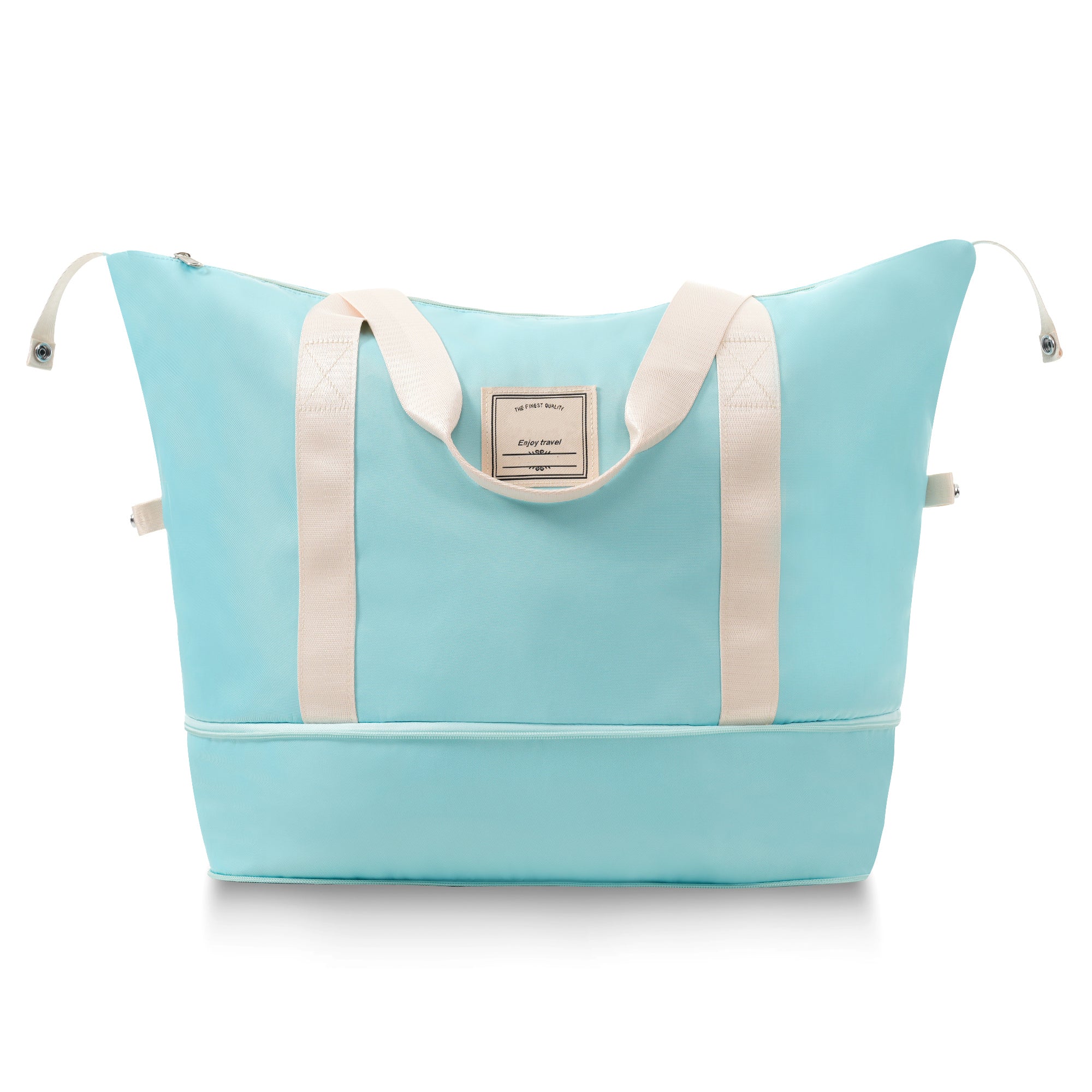 20' Carry-on Luggage with Cup Holder – Lightweight Glossy Hardshell Suitcases with Spinner Wheels, TSA Lock, Airline Approved, 2 Piece Set