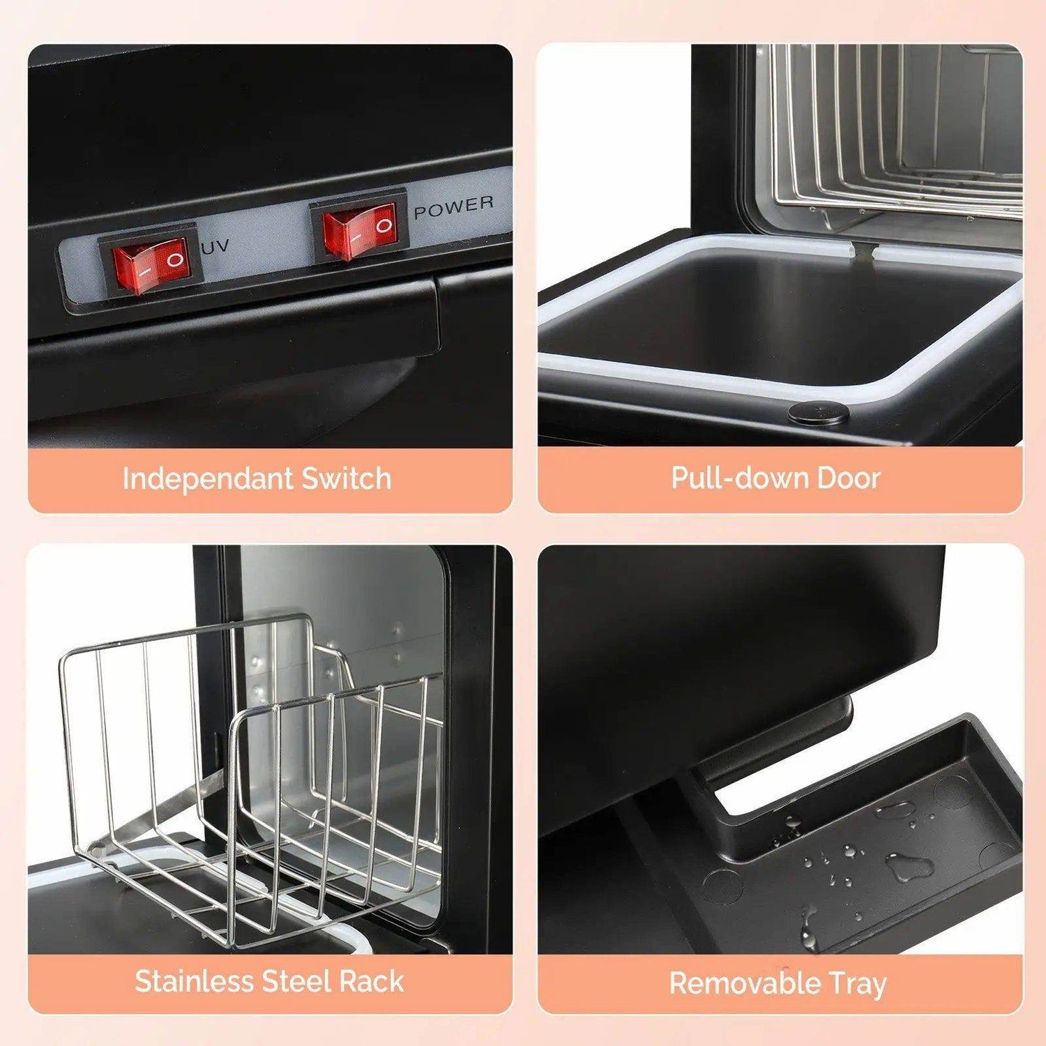 MLNshops Beauty Salon Towel Heating Cabinet