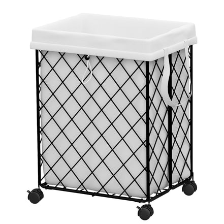 mlnshops Laundry Hamper with Detachable Lining & Wheels