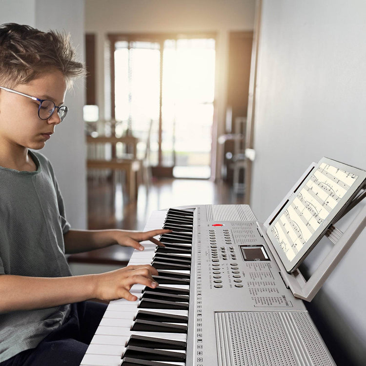 MLNshops Beginner Keyboard Bundle with Piano Stand