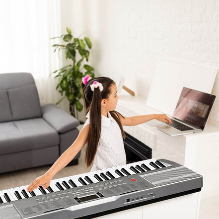 MLNshops Beginner Keyboard Bundle with Piano Stand