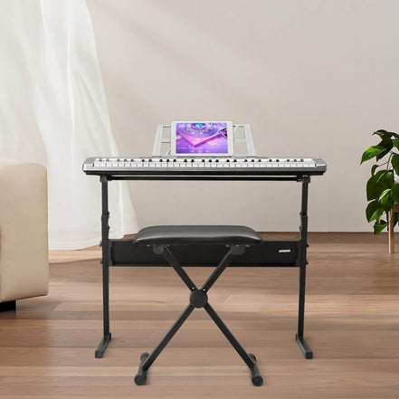MLNshops Beginner Keyboard Bundle with Piano Stand